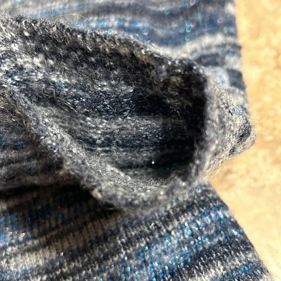 Coldwater Creek,cardigan,wool blend,metallic thread. open front Might be vintage - Picture 17 of 17